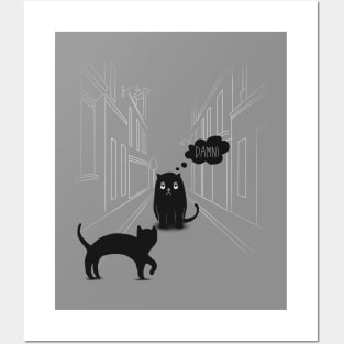 The Superstitious Cat Posters and Art